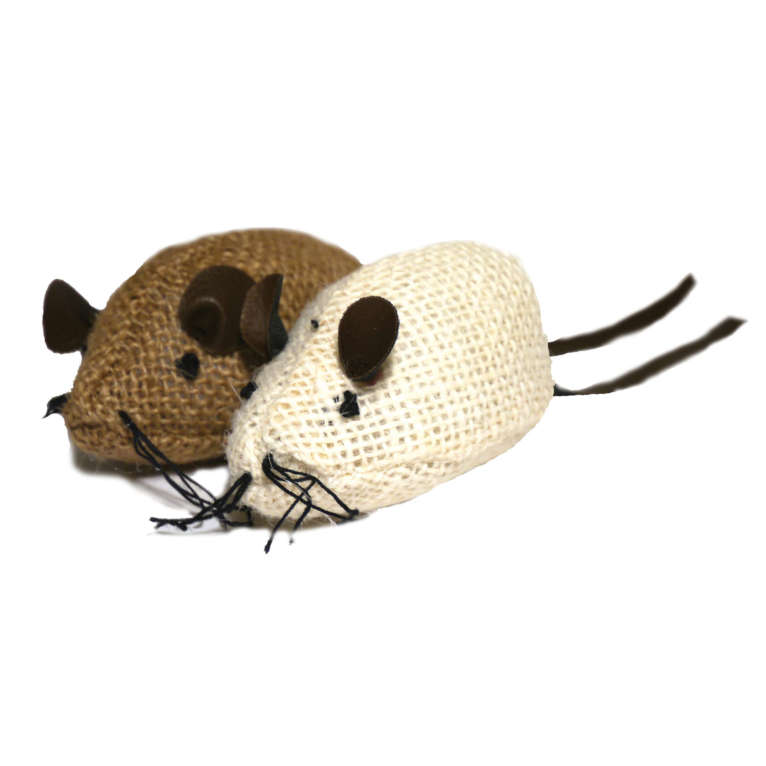 Rosewood Jolly Moggy 100% Natural Catnip Mice, Cat Toy, Pack of 2 - Image 2