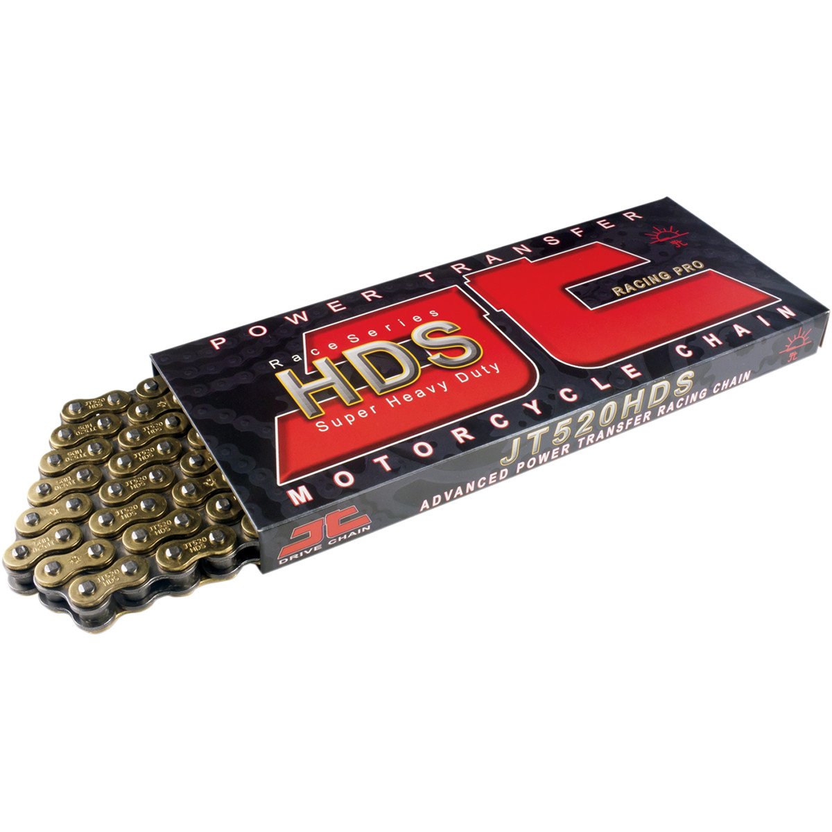 JT CHAINS Jt 520 Hds Chain Stl 118L