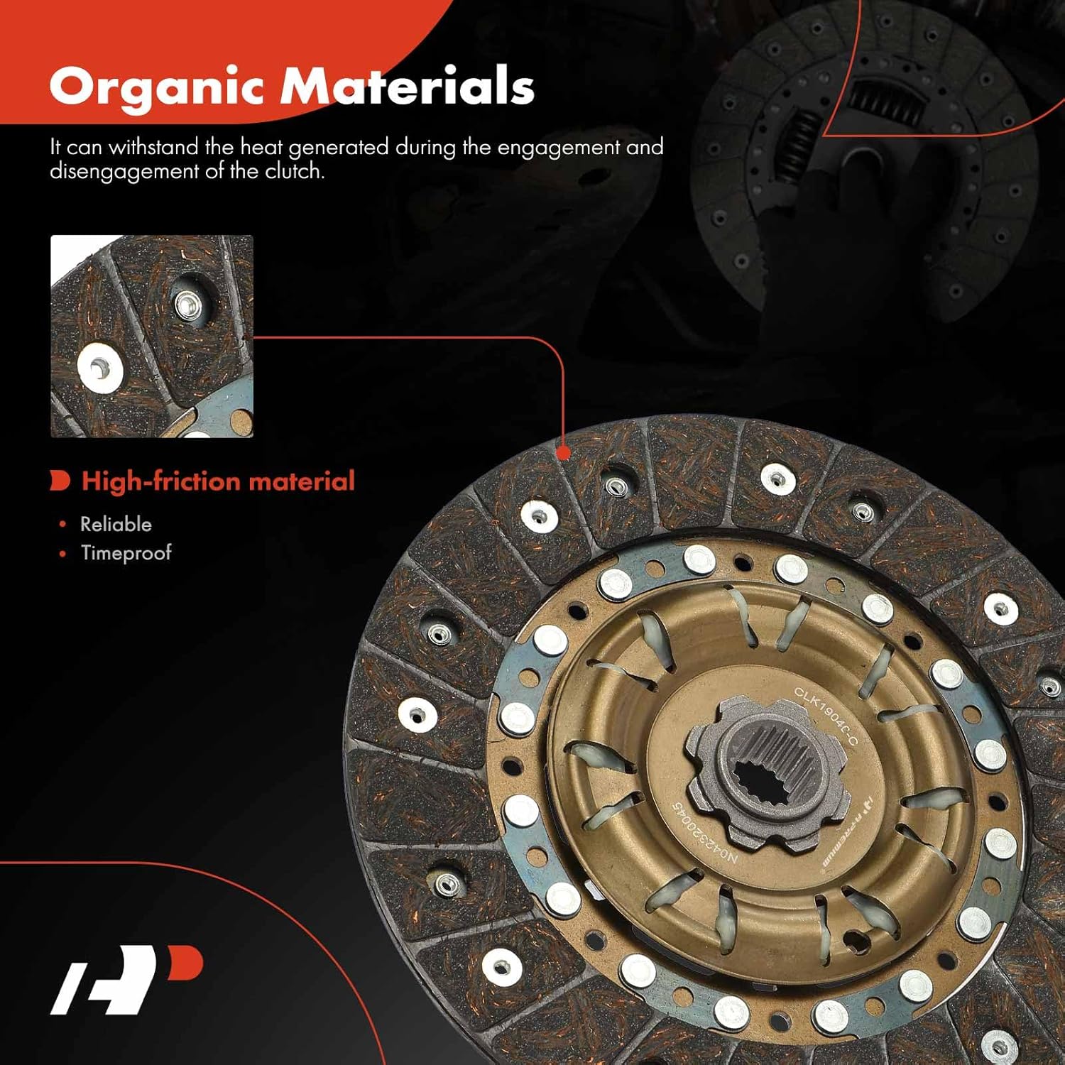 A-Premium Transmission Clutch Kit Compatible with Fiat - 2012-2019 - 500 1.4L