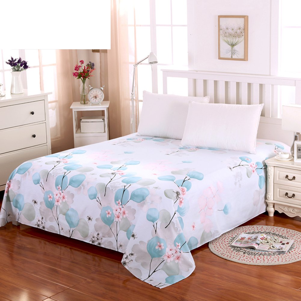 Drap de dortoir anti-glisse en coton 230x250 pour matelas épais