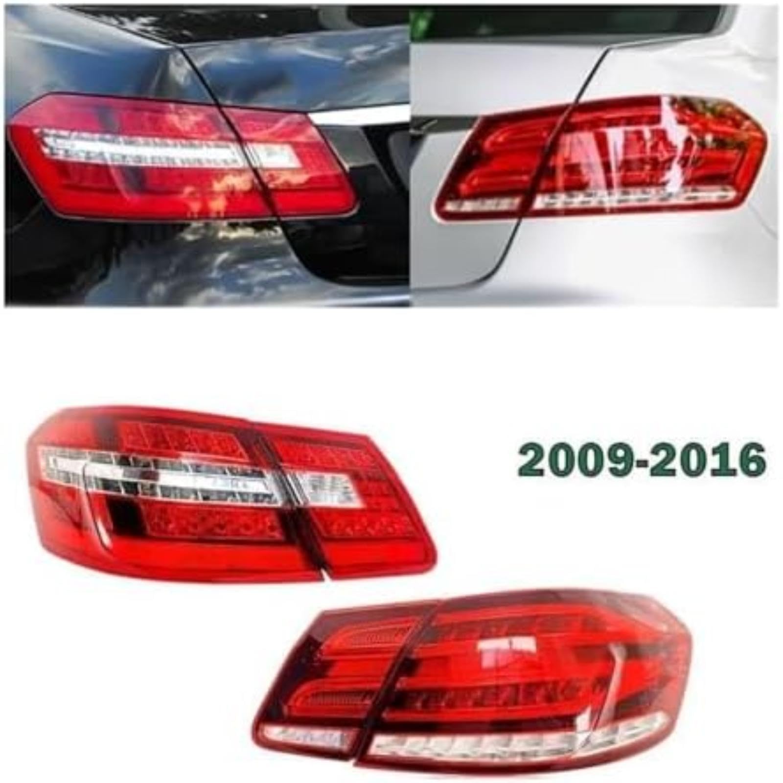 Dla mercedes-benz, dla klasy E, dla W212 Sedan światło tylne ostrzegawcze lampka sygnalizacyjna hamulca montaż zewnętrzny zespoły tylne samochodu obróć Wskaźnik lusterka (09 Inner Right)