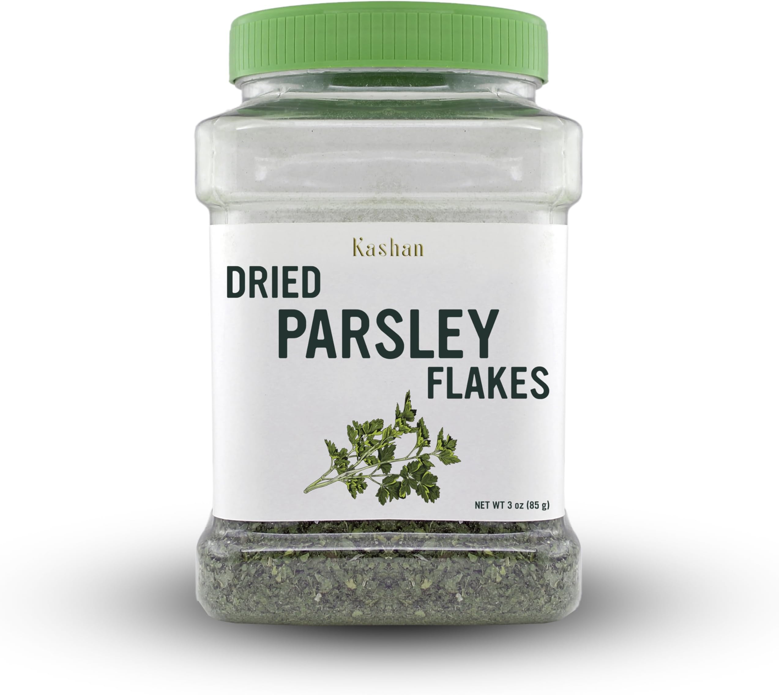 Dried Parsley Flakes, Perejil, Great for Cooking & Food Flavoring, Middle Eastern Cuisine and Aromatic Seasoning, Vegetarian 3oz (85g)
