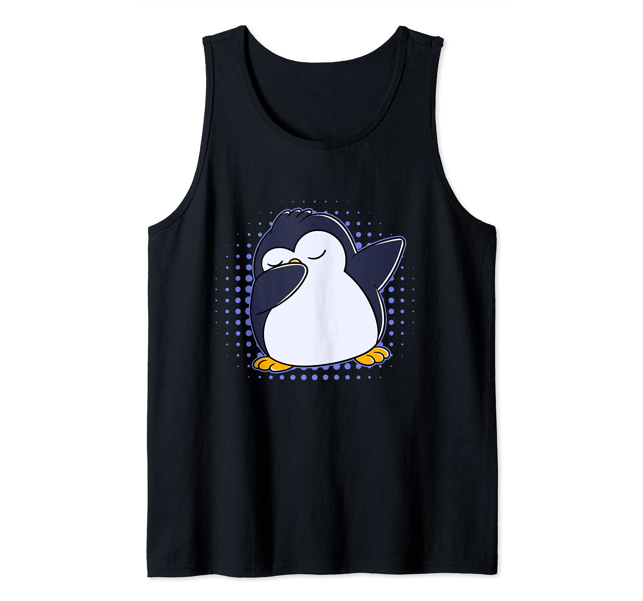 Dabbing Penguin Dab-Move Penguin Tank Top