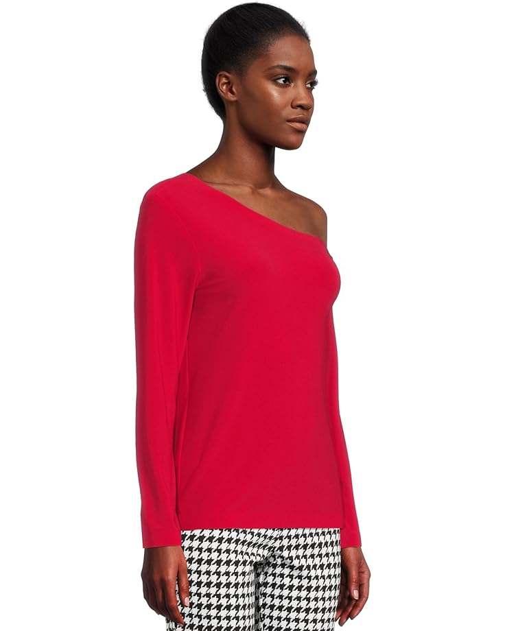 Norma Kamali Long Sleeve Drop Shoulder Top - #2 of 5