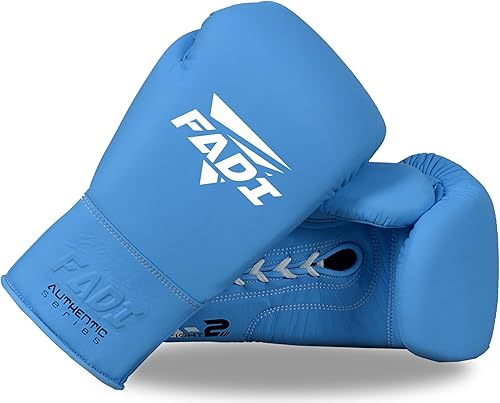 Miniatura 2 de Fadi Sports Authentic Series A2 - Guantes de boxeo unisex con cordones, piel de vaca auténtica, óptimos para boxeo, artes marciales, artes marciales