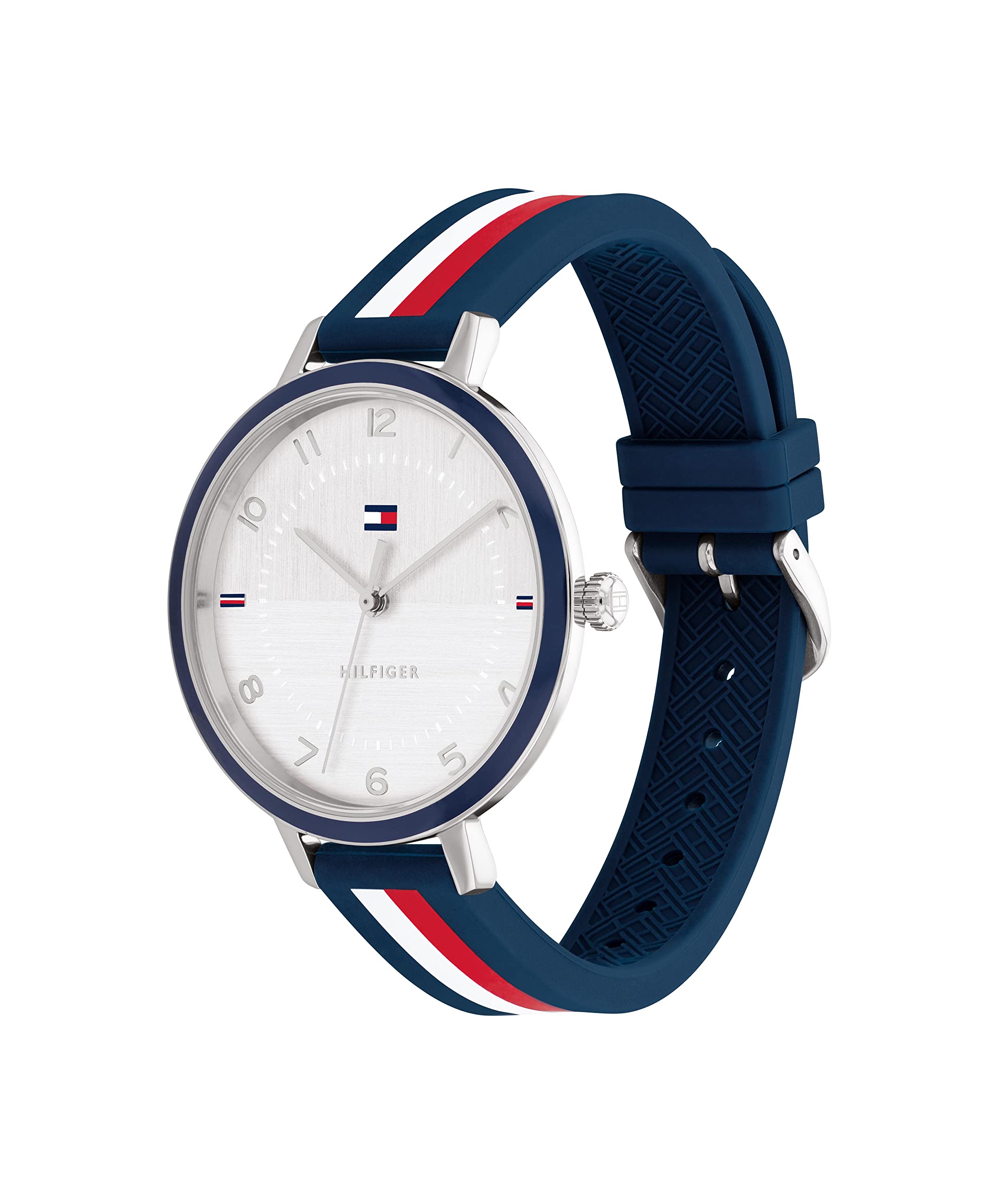 Tommy Hilfiger Reloj Analógico para Mujeres de Cuarzo con Correa en Silicona 1782584