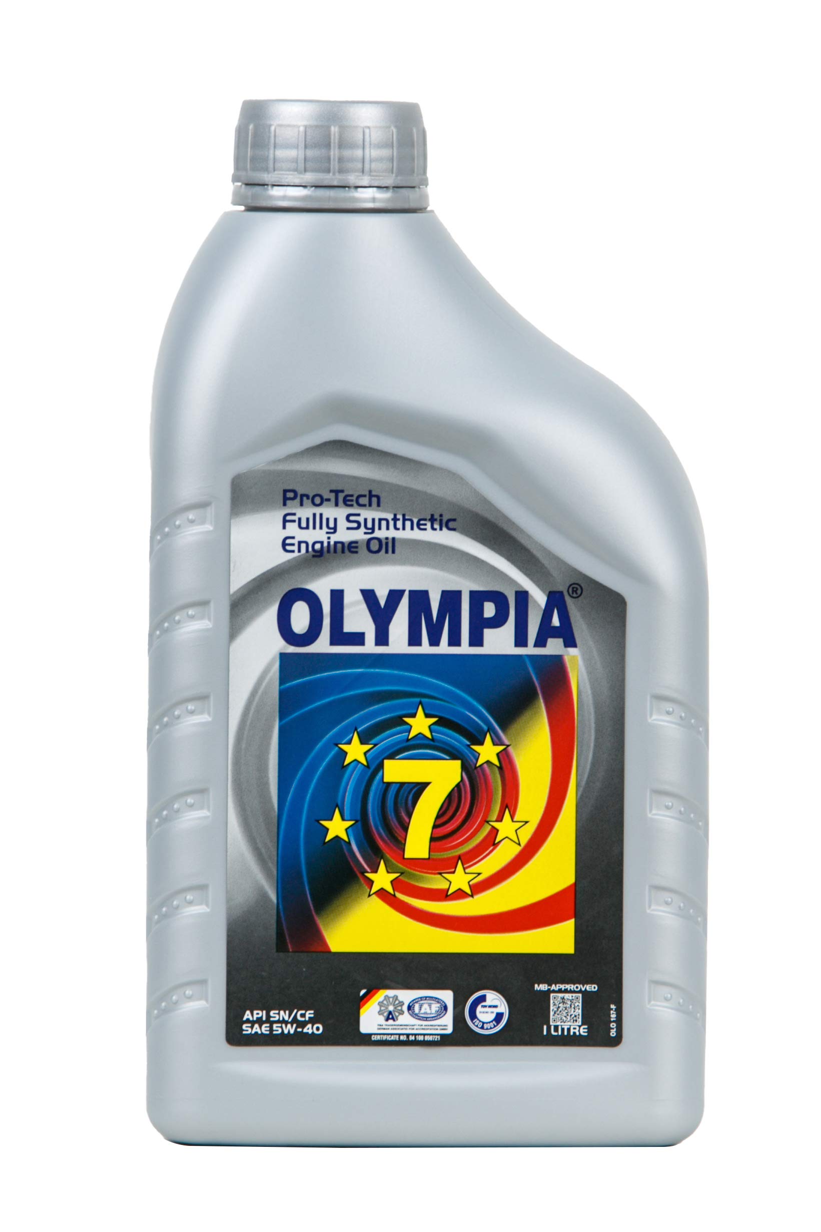 Buy OLYMPIA PROTECH FULLY SYNTHETIC ENGINE OIL SAE 5W40 API SN/CF