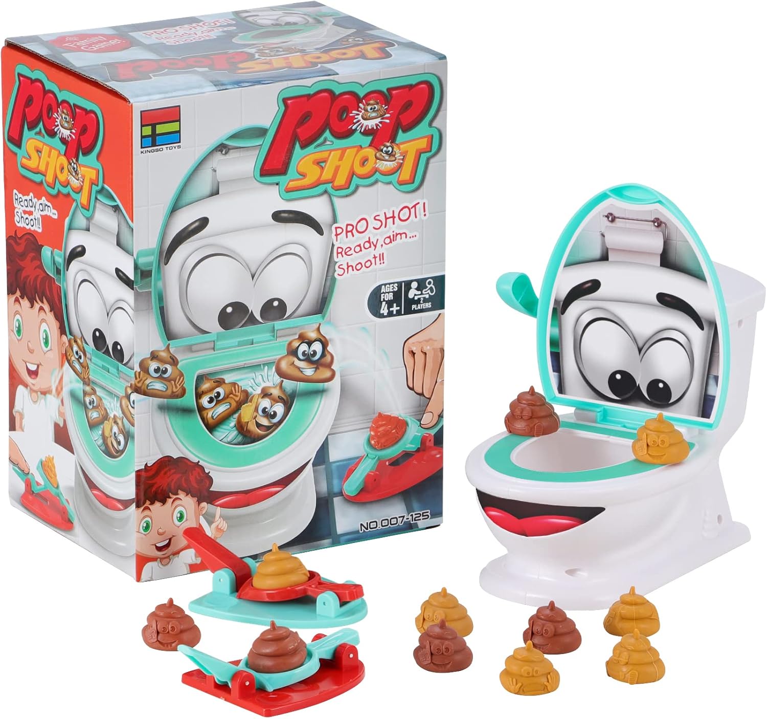 Poop Shoot The Toilet Creative Toy para 4 12 años Chile Ubuy