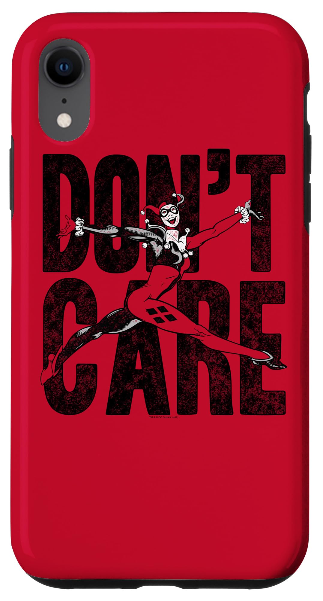 iPhone XR Harley Quinn Don't Care Case