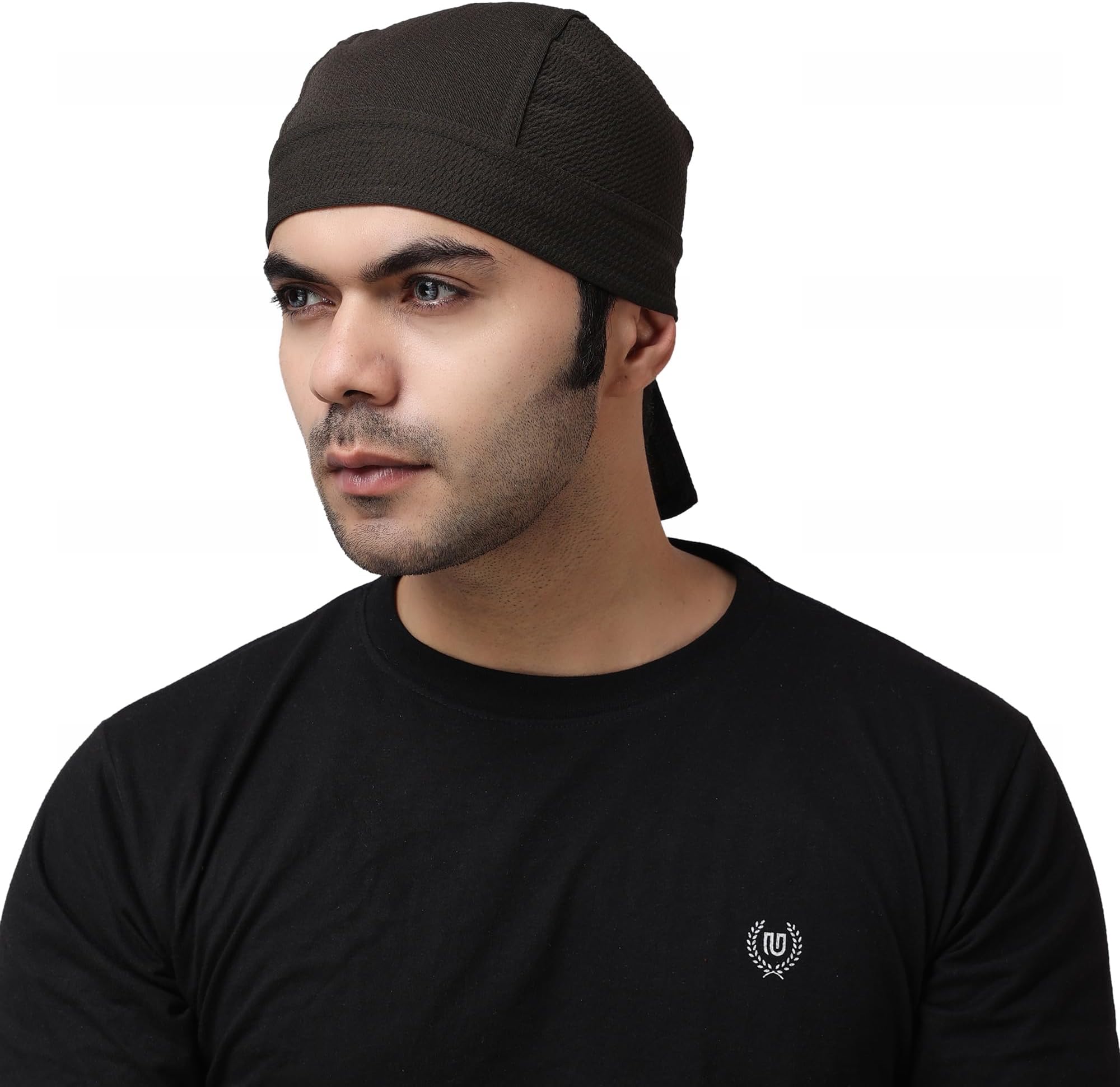 BISMAADH Cooling Helmet Liner Polyester & Elastic Stretchable Quick Dry Breathable Skull Running Cap Patka for Men & Women