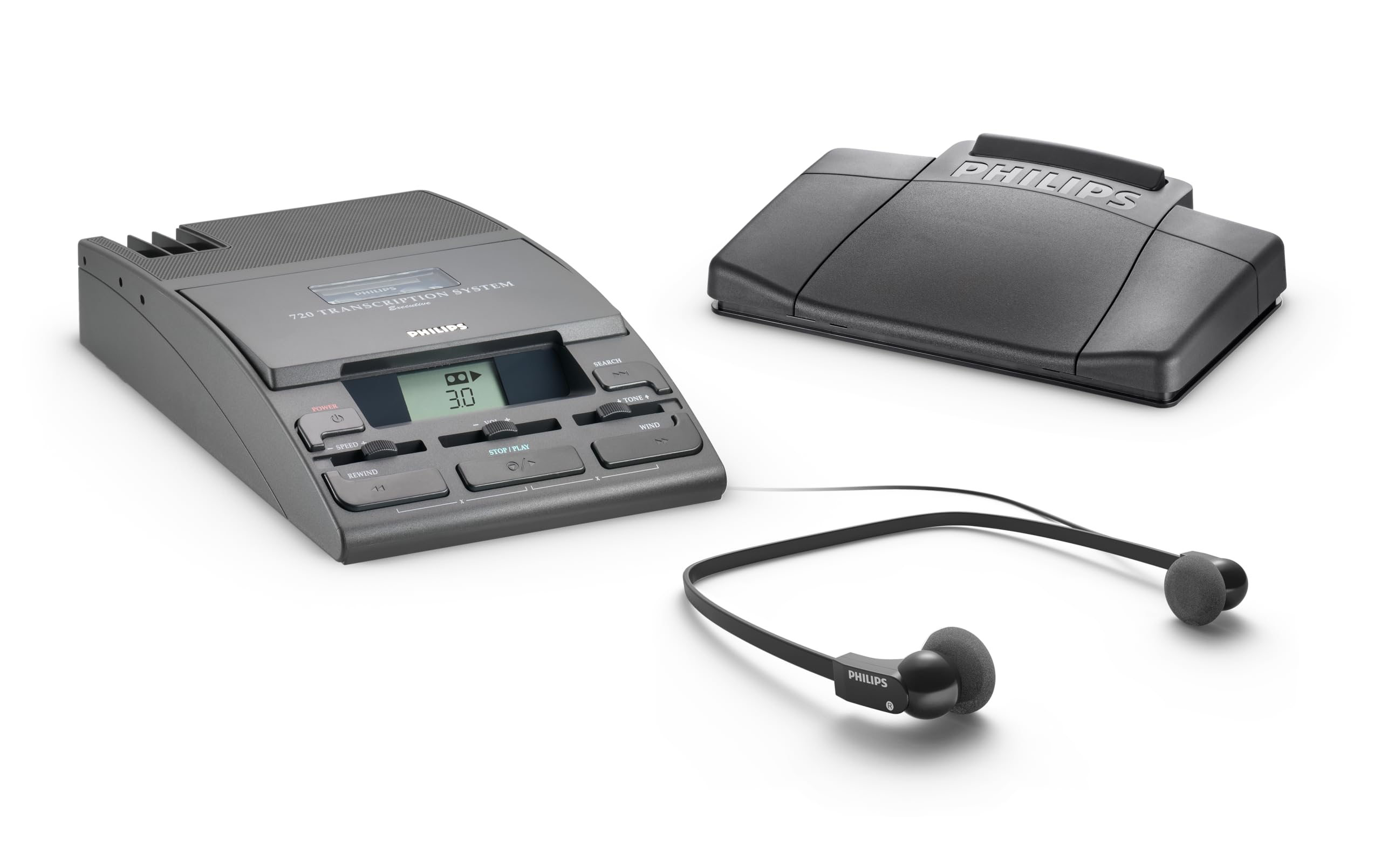 Amazon.com: Philips LFH072052 720-T Desktop Analog Mini Cassette