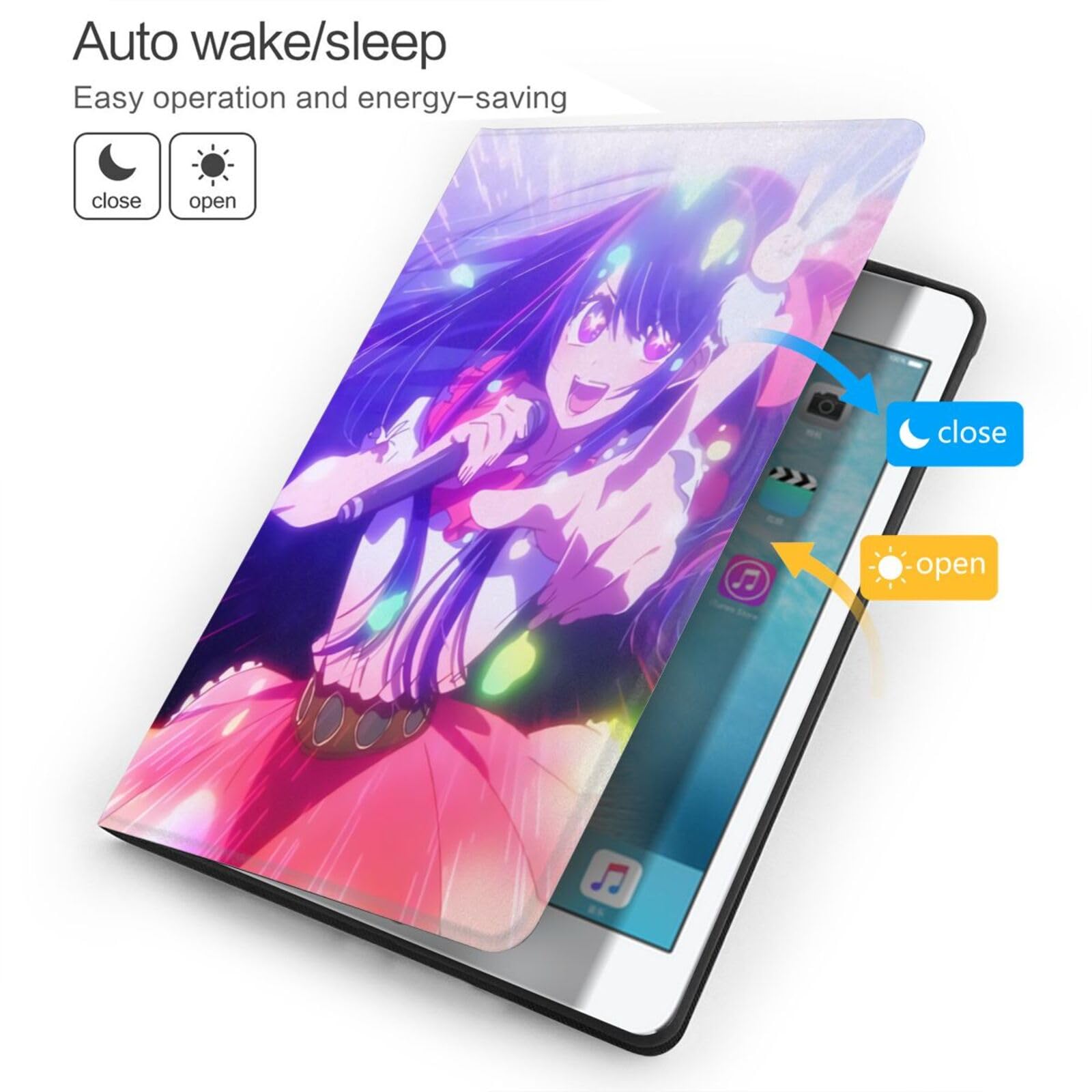 Amazon.co.jp: iPad 10.2 用 ケース 推しの子 星野アイ iPad 第9/8/7