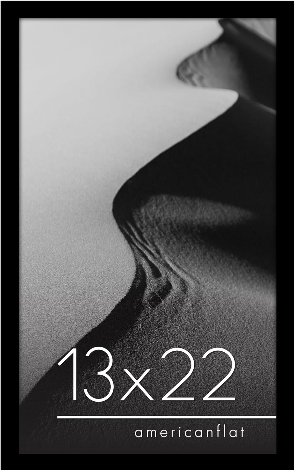 **SIMILAR TO**Americanflat 13x22 Picture Frame with Polished Plexiglass - Epic Collection - Gallery Wall Frames with Engineered Wood - Wide Photo Frame for Wall Display - Black Black 13x22