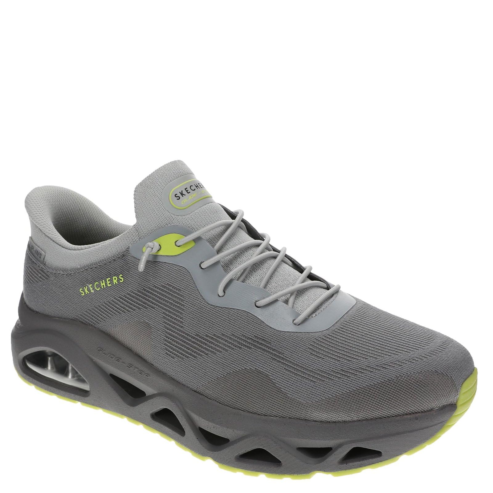 Skechers Men's UNO Glide-Step AIR Gliders Trainers, Gray, 8.5 UK