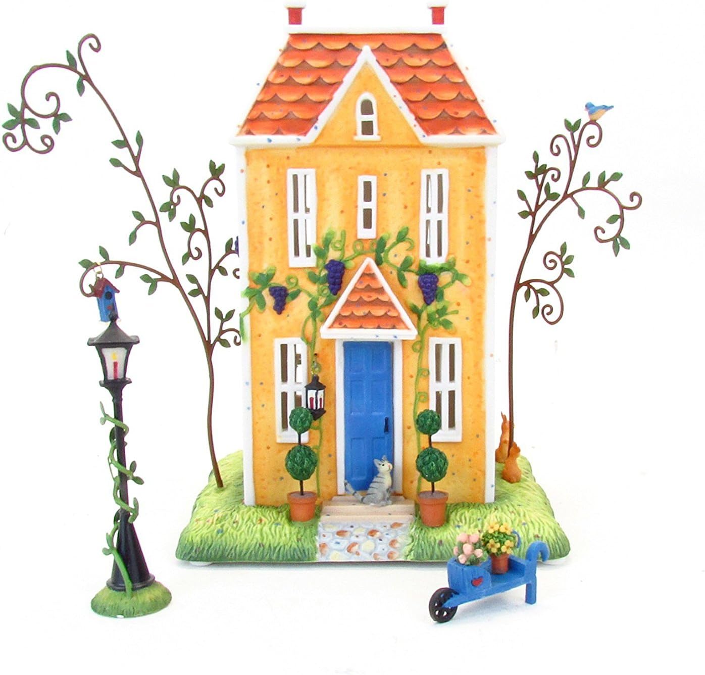 YuanKanJu Party Lite Winding Lane Arbor House Tea Light Holder