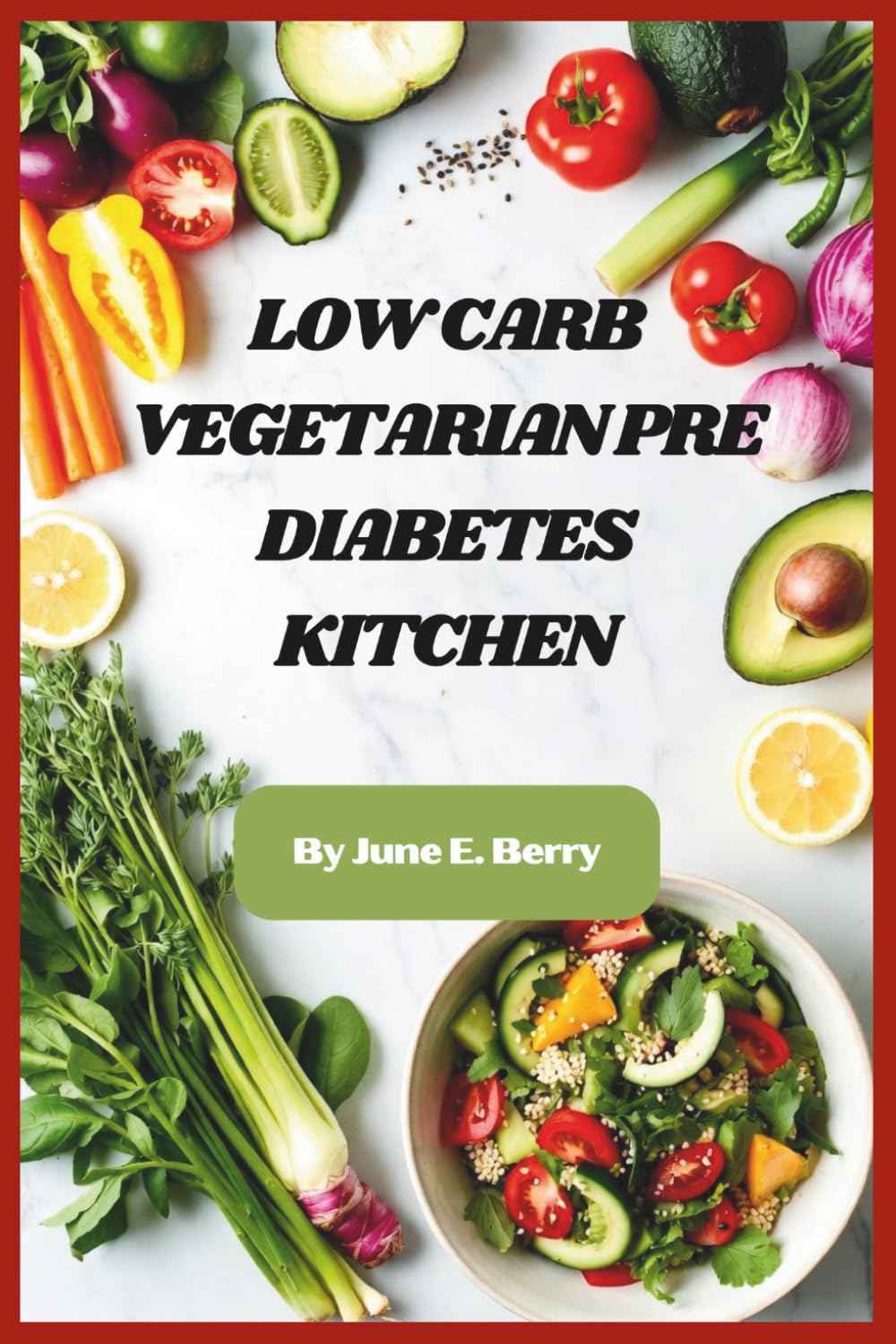 Low Carb Vegetarian Pre Diabetes Kitchen: Delicious Plant-Based Meals to Manage Blood Sugar, Boost Energy, and Support Healthy Weight