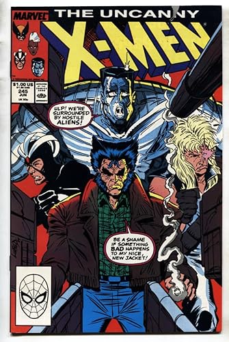 X-MEN #245--comic book--Marvel comics--STAR WARS--Yoda--NM-