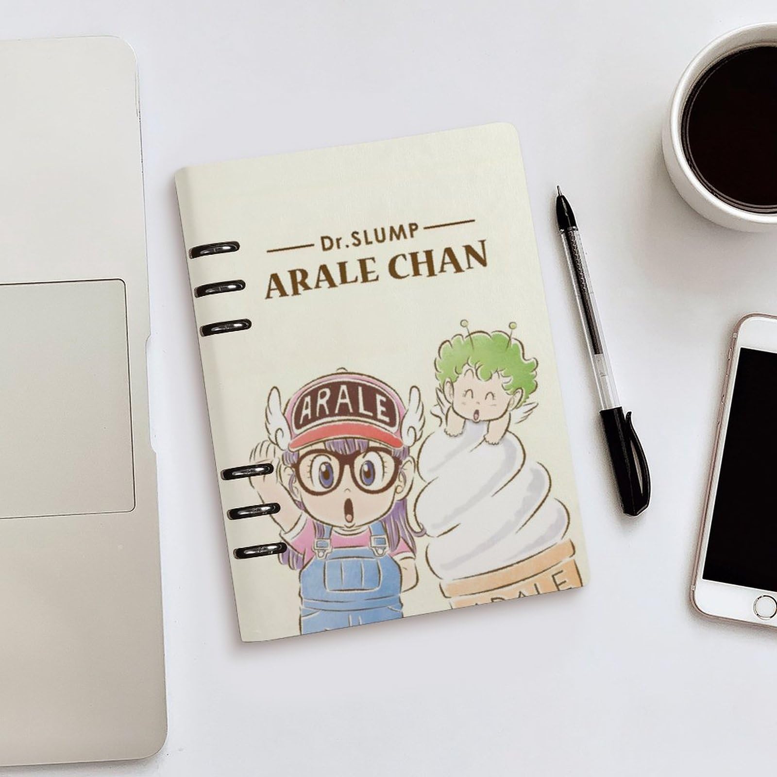 Amazon.co.jp: ドクタースランプ アラレちゃん システム手帳 PU ノート