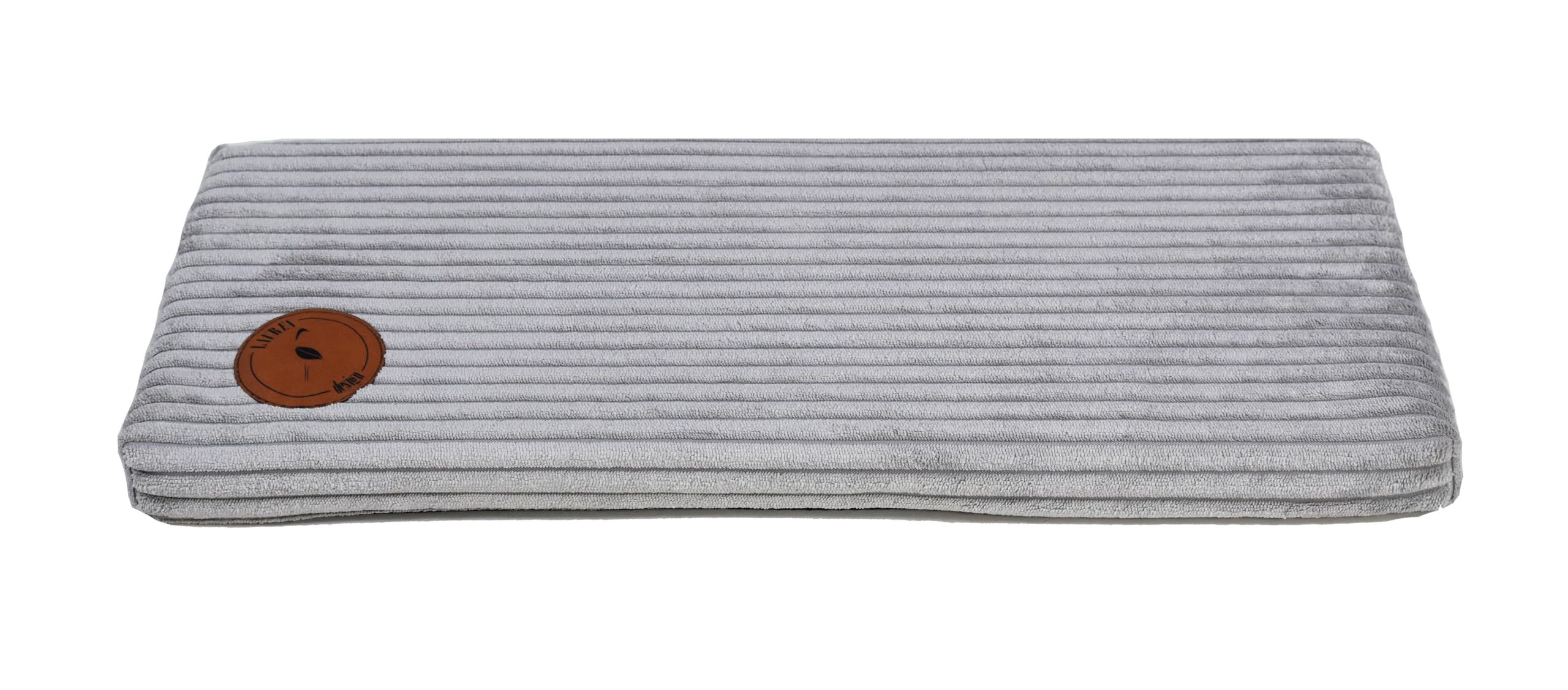 Prime Window Cat Bed, Window Sill with Non-Slip Backing, Cat Bed, 50 cm x 20 cm, Made in EU (Grey Stripes, 50 x 20 x 3 cm)