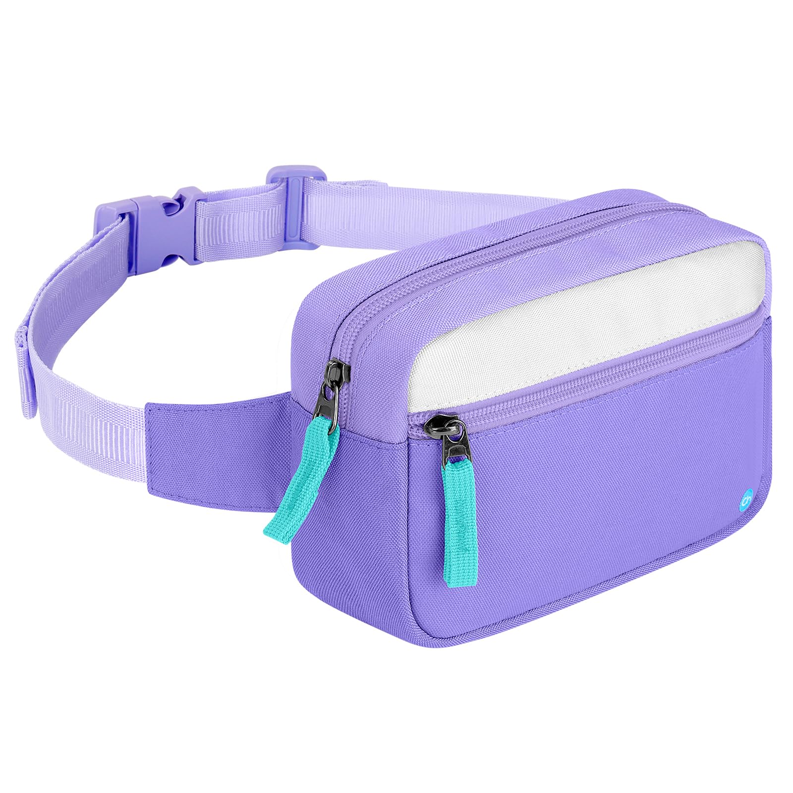 Choco Mocha Fanny Pack for Girls Kids Fanny Pack 6-8 Girls Belt Bag Ages 8-12 Toddler Fannys Packs Christmas Gifts, Purple
