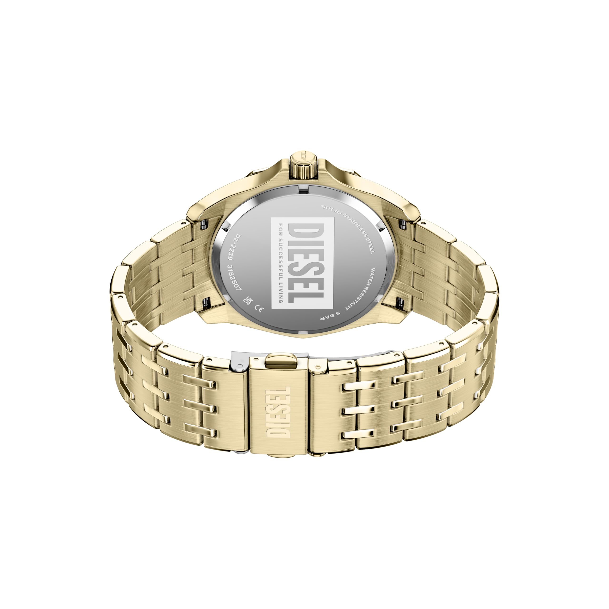 Diesel Stinger Reloj de Acero Inoxidable en Tono Dorado para Hombre, DZ2239