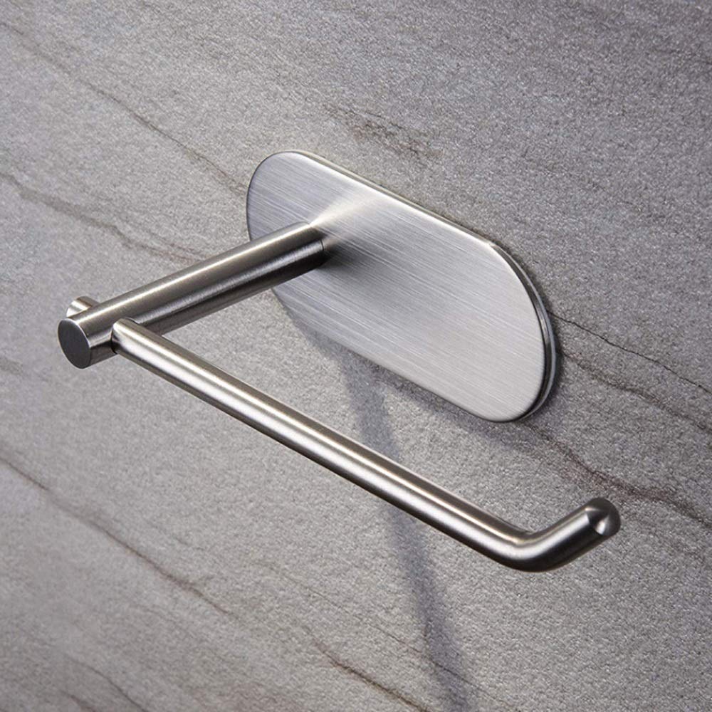 NEECS Supporto a Parete per Bagno, portarotolo di Carta igienica, Cucina, Gancio a Muro in Acciaio Inox, portasciugamani, portarotolo, portarotolo da Bagno