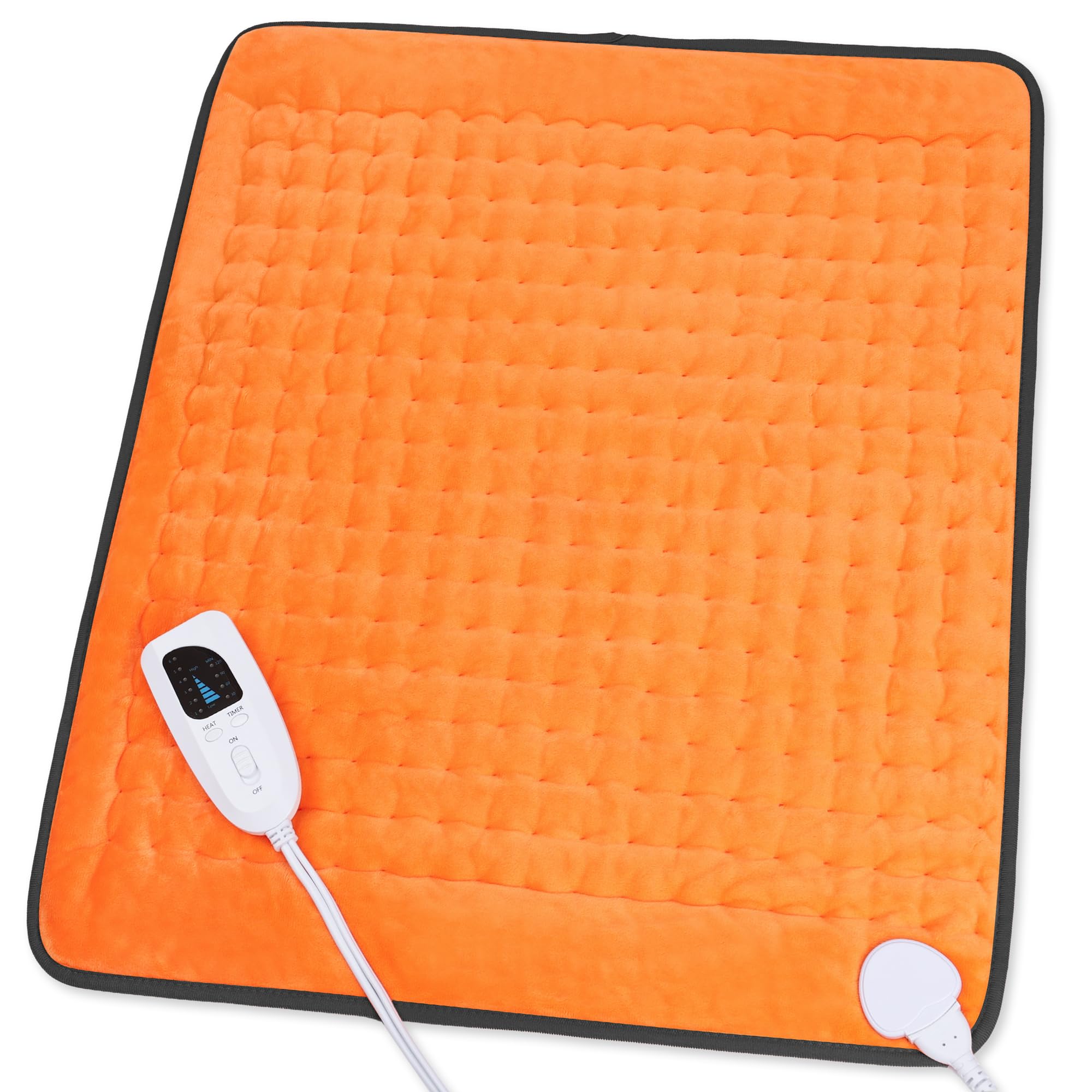 Heating Pad,Electric Heating Pads,Heating Pad for Back,Orange,24x20 Inch