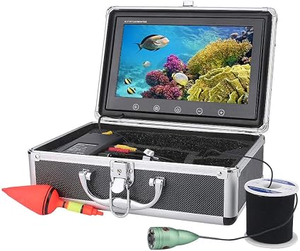 10" Inch Color Monitor 1000tvl Underwater Fishing Video Camera Kit,WiFi Wireless APP Supports Video Record and Take Photo,50m 50m