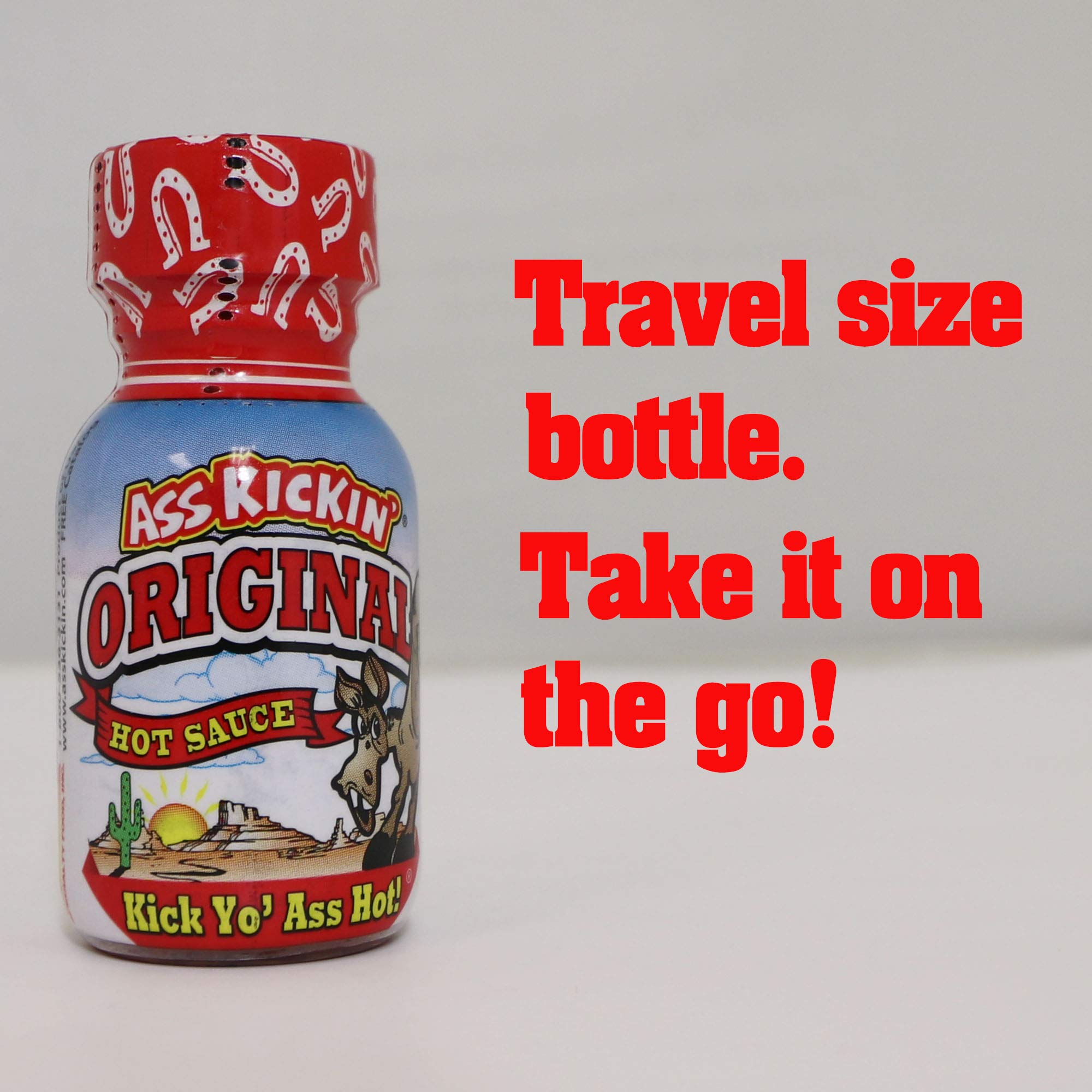 Amazon.com: KICKIN' Premium Hot Sauce Bottles Gourmet Gift ...