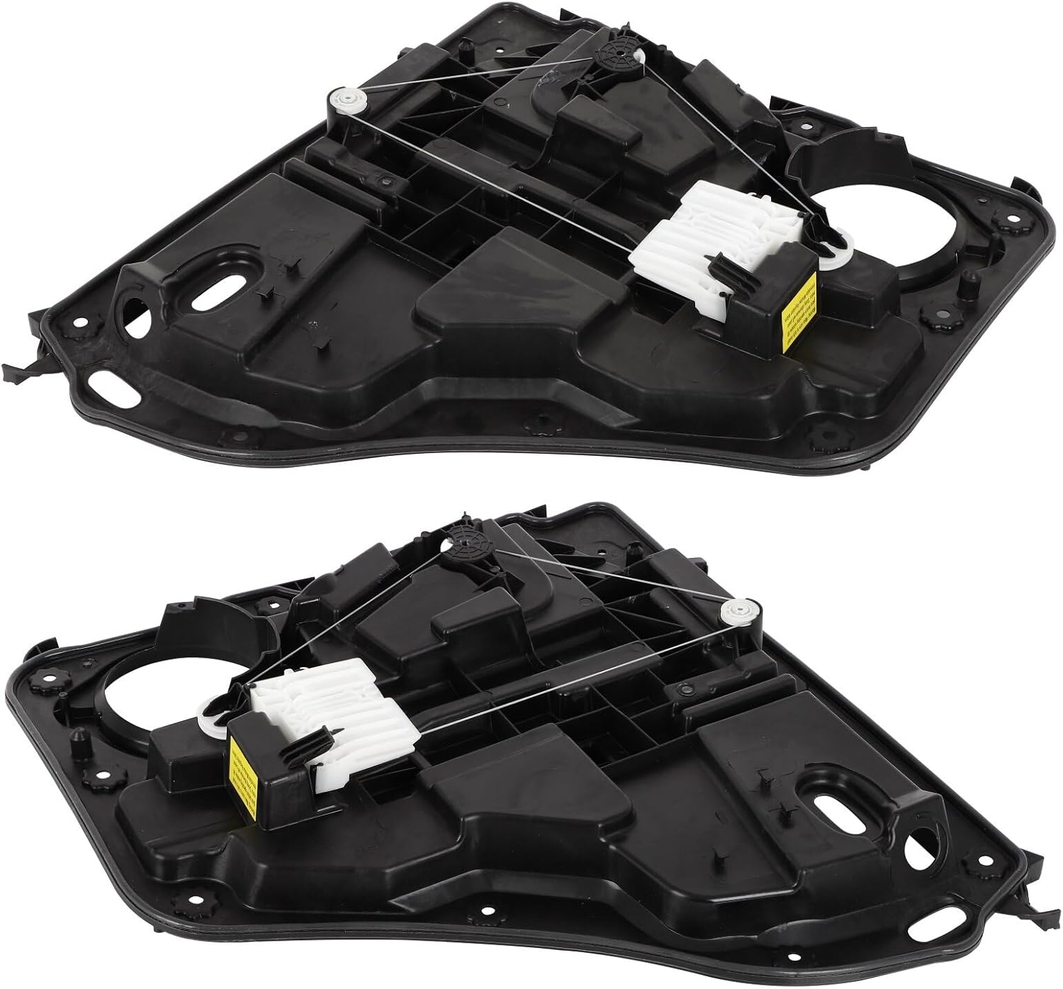 OCPTY Rear Left,Rear Right Side Power Window Regulator fit for 2007 2008 2009 2010 2011 for Dodge Nitro and Motor 751-272