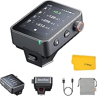 Vista 1 de GODOX X3 Pro S X3Pro-S TTL - Disparador de flash inalámbrico para Sony, transmisor de flash con pantalla táctil inalámbrica de 2.4G, compatible