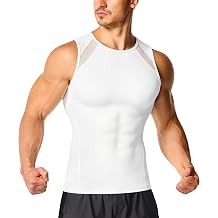 Nebility Mens Compression Tank Top Sleeveless Slimming Shirt