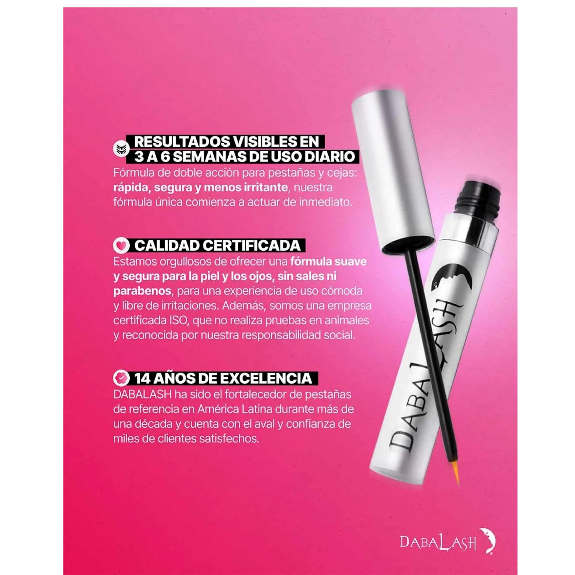 Amazon.com: Dabalash Professional Eyelash Enhancer Serum 0.18FL OZ