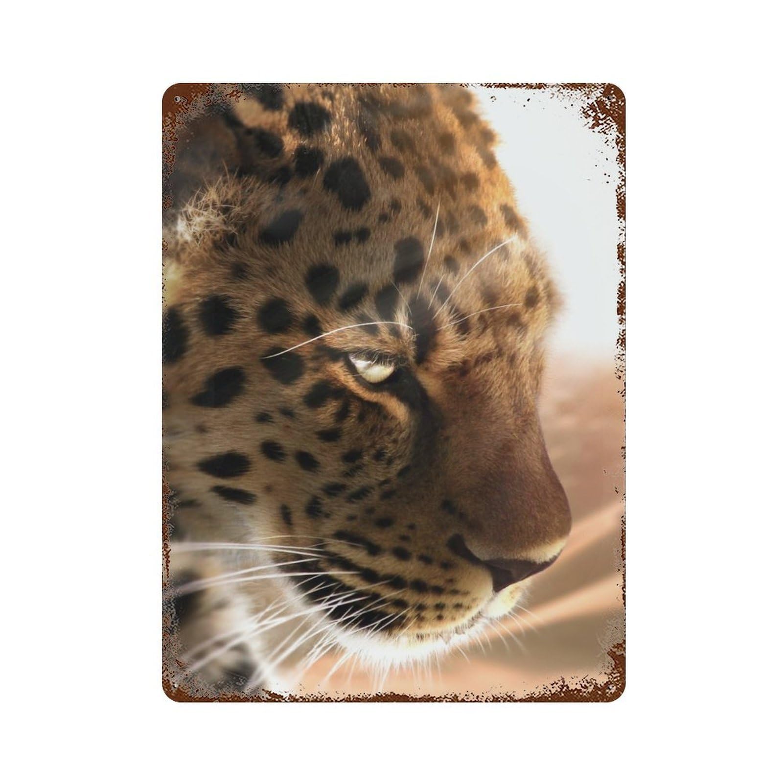 The Hunter Decorative Tin Sign 15.7"x11.8", for Bistro, Counter And Cafe Decor, Classic Wall Plaque