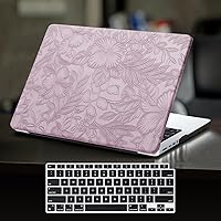 Vista 15 de DTangLsm Funda para MacBook Air de 15 pulgadas M4 2025 2024 2023 Release A3241 M3 A3114 M2 A2941 Touch ID, tela tejida texturizada elegante cubierta
