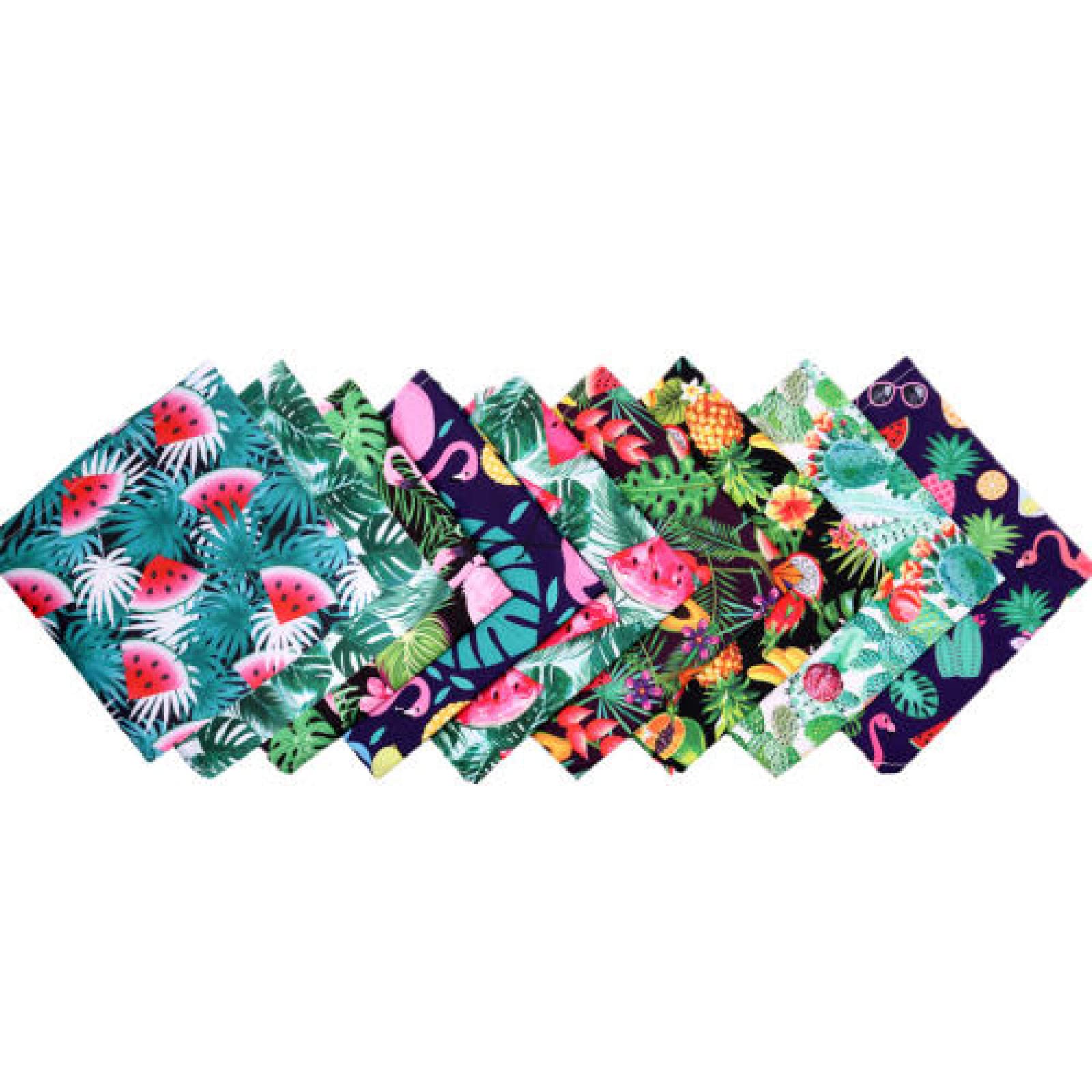 Bandany dla psów pies bandana owoce styl mały pies kot szczeniak bandany szalik poliester psy śliniaki letnie akcesoria dla psów 50 szt. 28 x 40 cm
