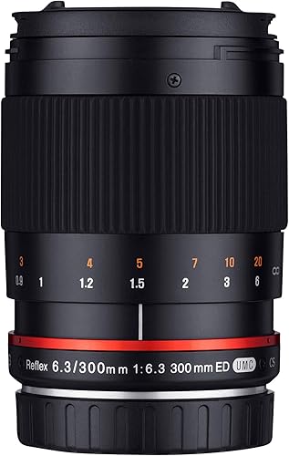 Samyang 300 mm Mirror F6.3 Lens for Fujifilm-X disponible en Yaxa Colombia
