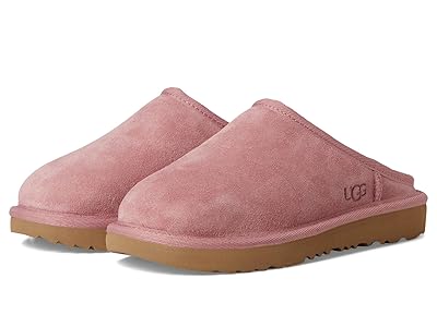 UGG Kids Classic Slip-On (Little Kid/Big Kid) Kids Shoes Pink Dawn : 5 Big Kid M, Suede