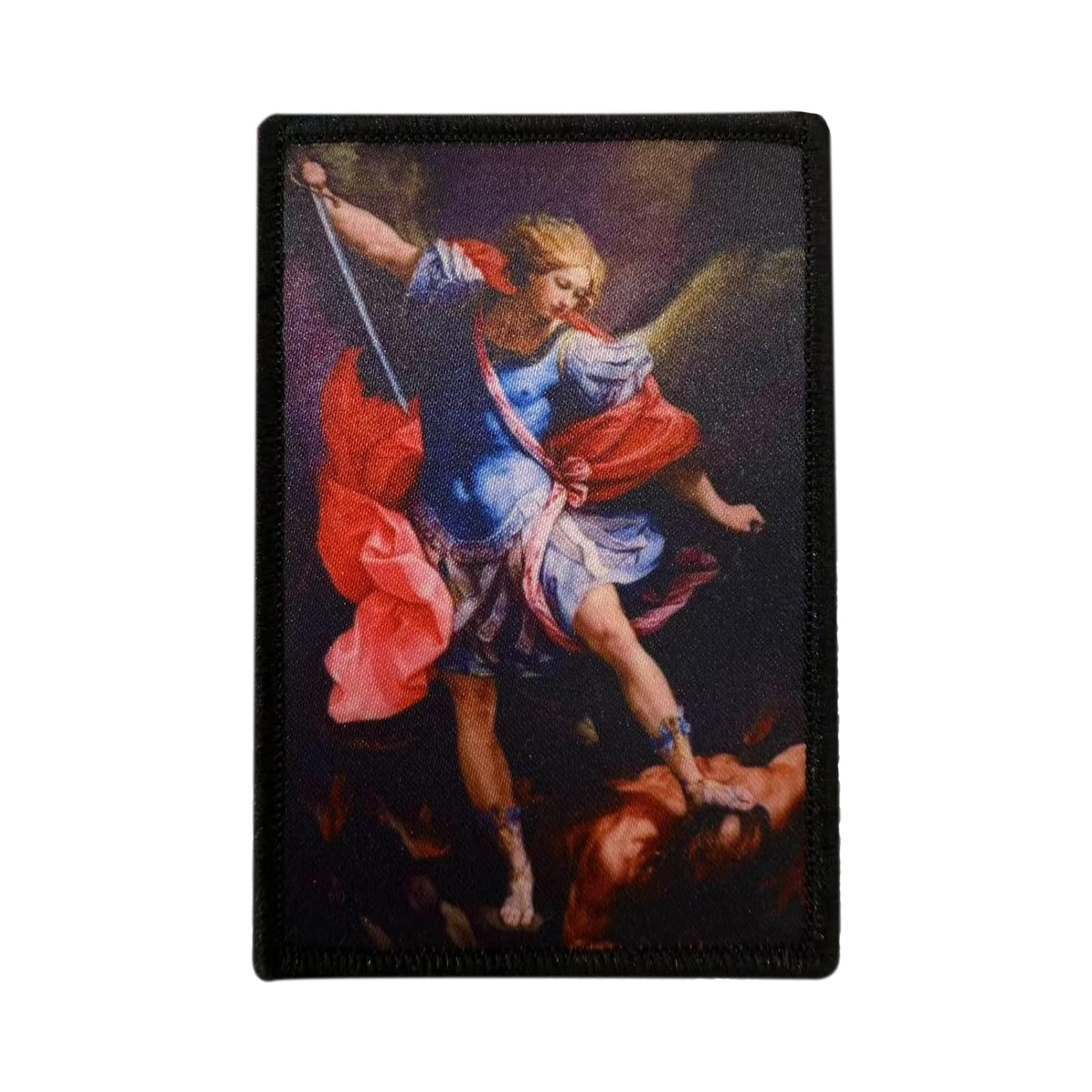 【NeeTFaG.】AMIRI×SaintMichael St. Michael Vanquishing Satan Religious Angel Morale Patch