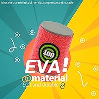 Vista 4 de TORMEN Latas de espuma suave Target Target Soft Bullet Targets Dart Foam Toy Gun Shoot Kid Toy Game Gift