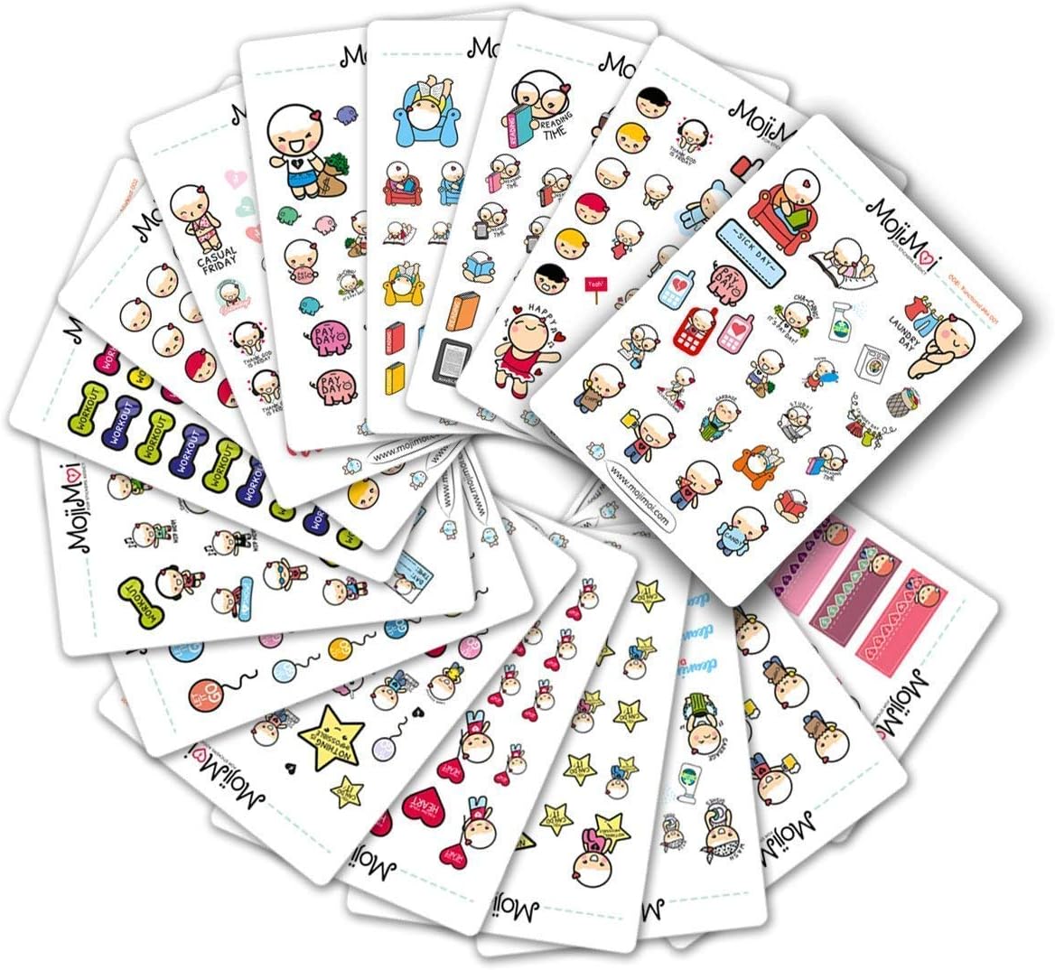 STICKERS for Life Planner, My Happy Planner, Cute Stickers, kawaii stickers, Eclp Stickers, Erin Condren Planner Stickers, Kikki Stickers, Kikki K (PACK LARGE)