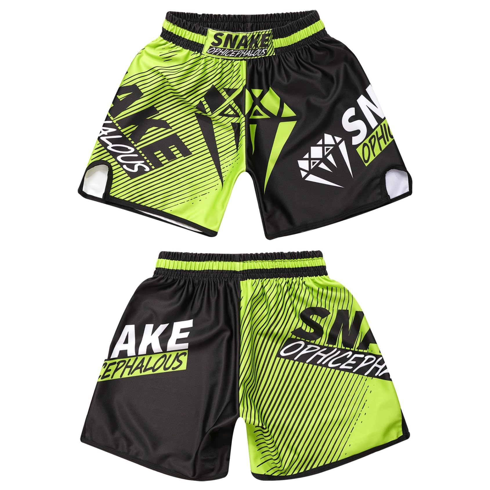 Pantalones cortos de boxeo para niños y niñas, para Muay Thai, artes marciales, kickboxing