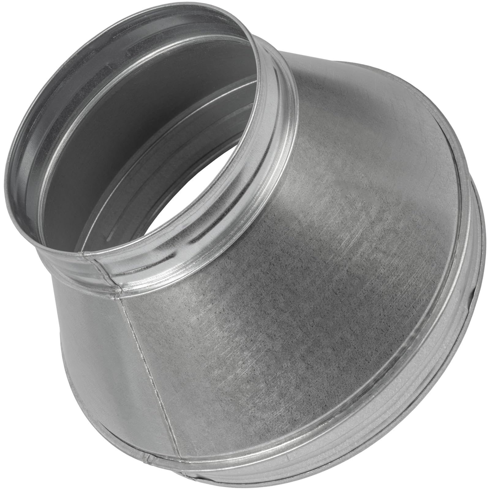 Photo 1 of Vent Systems 12" Inch to 8" Inch Duct Reducer Adapter Connector Fitting Pipe Increaser Reducer Cone for HVAC Ventilation Systems, Exhausts and Grow Tents. (Galvanized Steel, 315 to 200 mm)