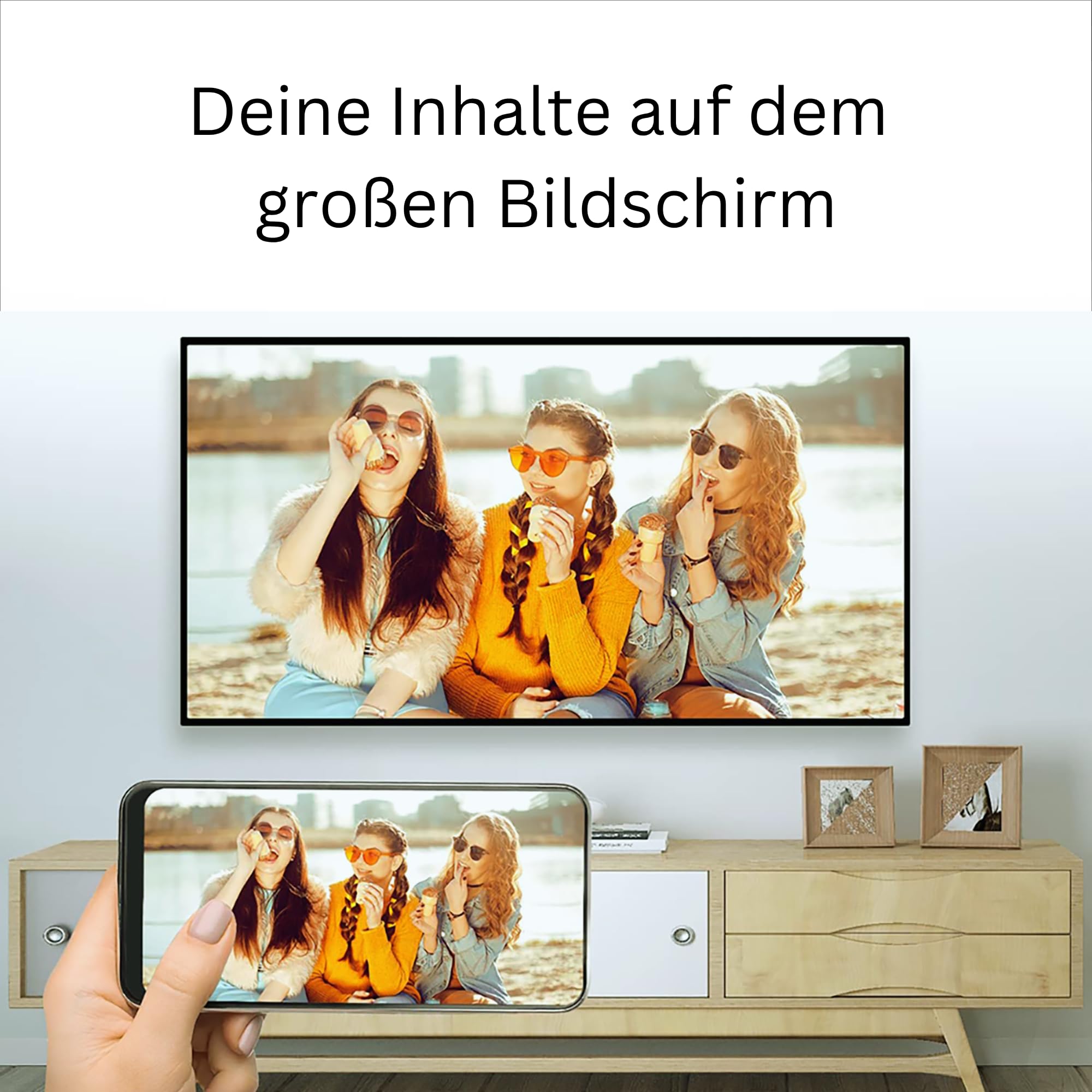 GD2 4K Streaming Box - Google TV Smart Mediaplayer, Unterstützt Netflix & Prime in 4K, AV1, HDR10+, LAN, 2X USB, Dualband WiFi, Sprachsteuerung