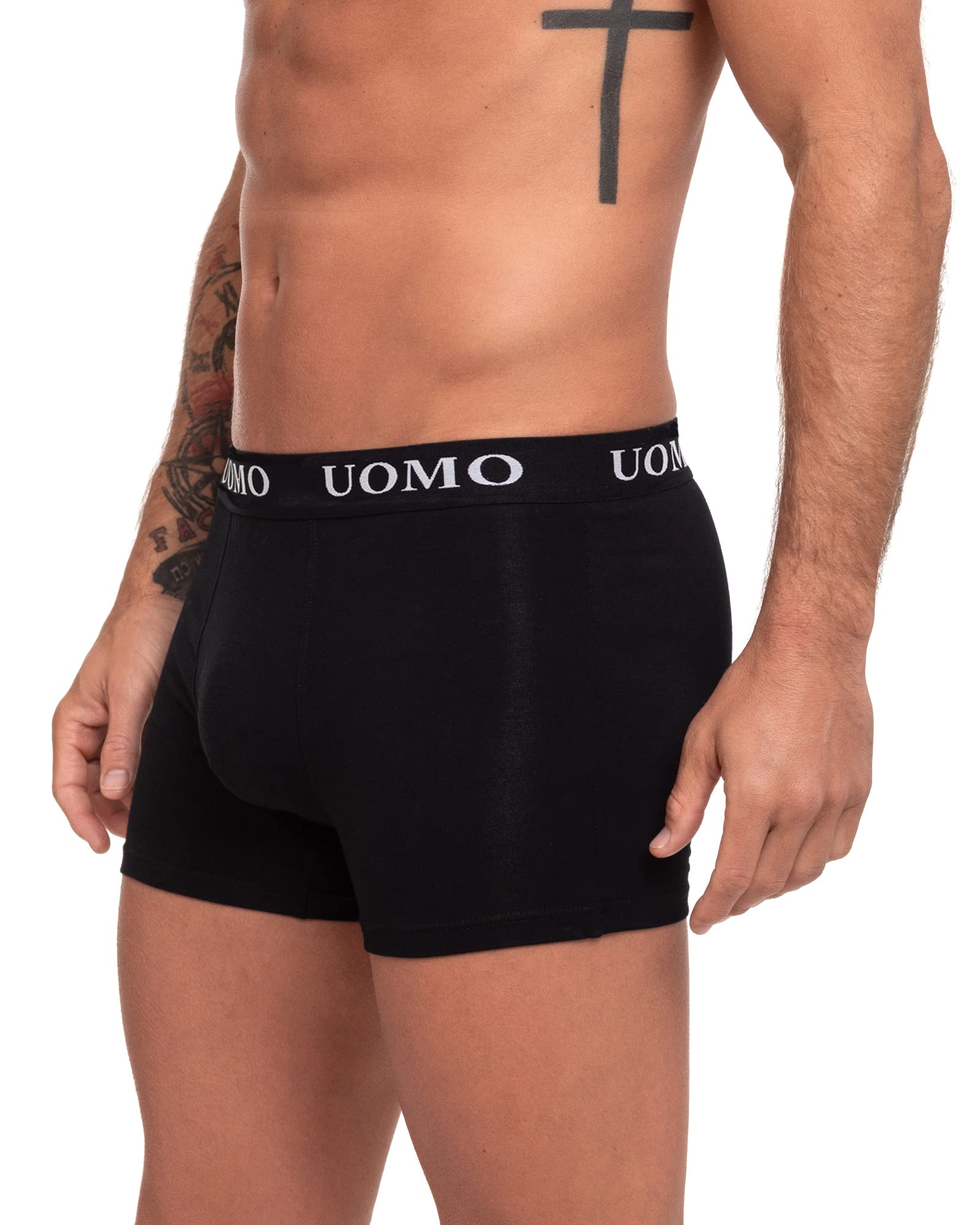 Channo Boxer in Cotone Attillati Classici in Tinta Unita, Comodi e Morbidi. Collezione Uomo