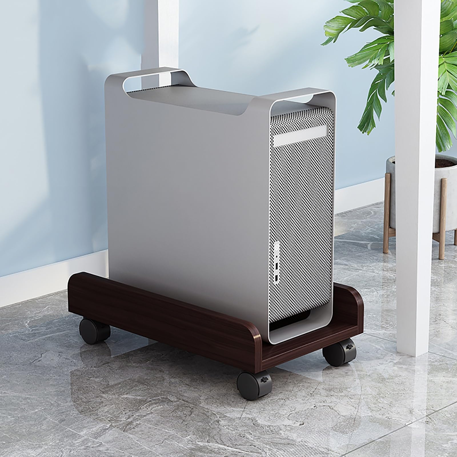 Mobile CPU Stand Computer Tower Stand with 4 Caster Wheels Fits Most PC (Color : C, Size : 3)