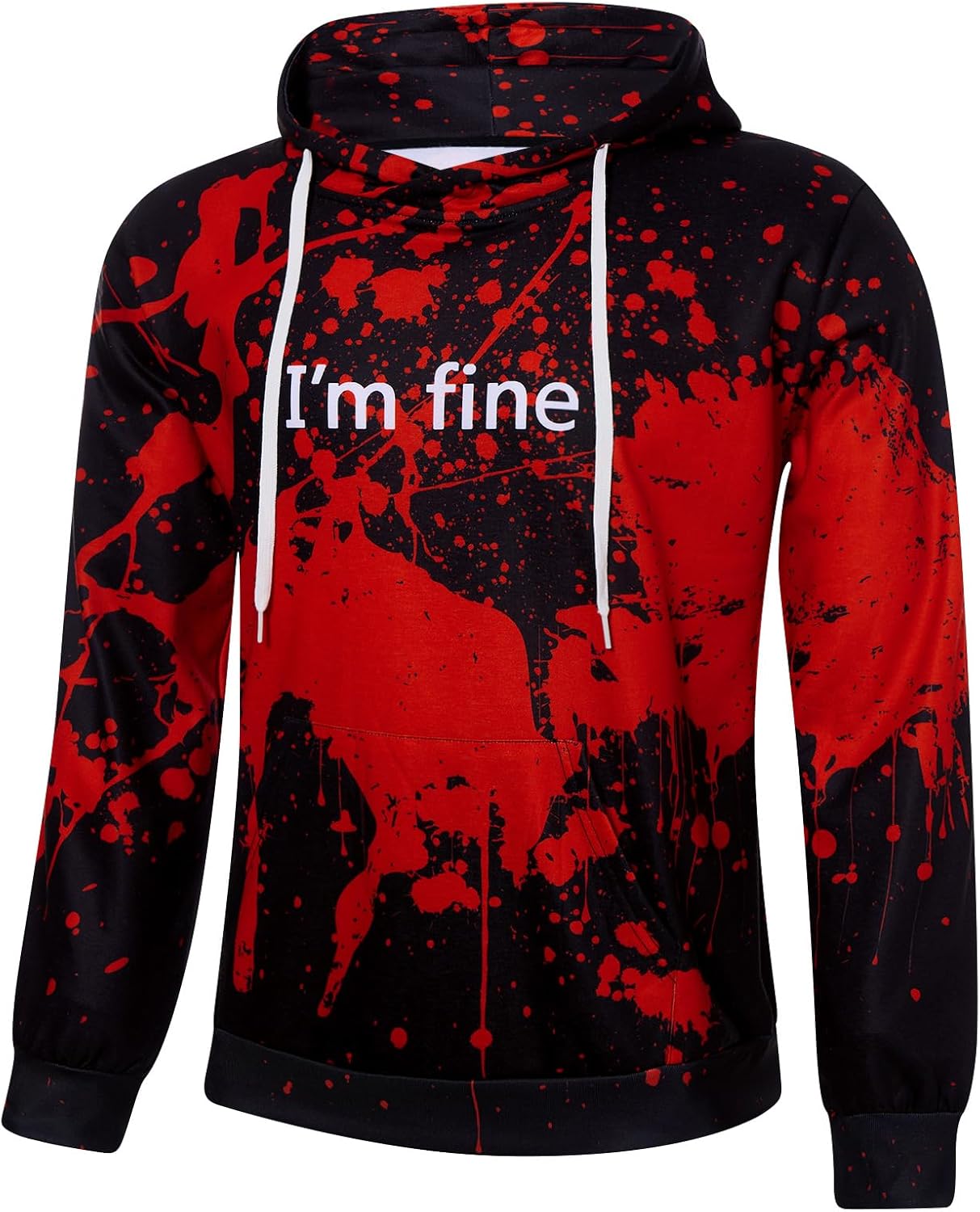 RAISEVERN Hoodies for Men Women 3D Graphic Fleece Sweatshirts Pullover Novelty Cool Funny Hoody Hooded With Pockets - Image 6