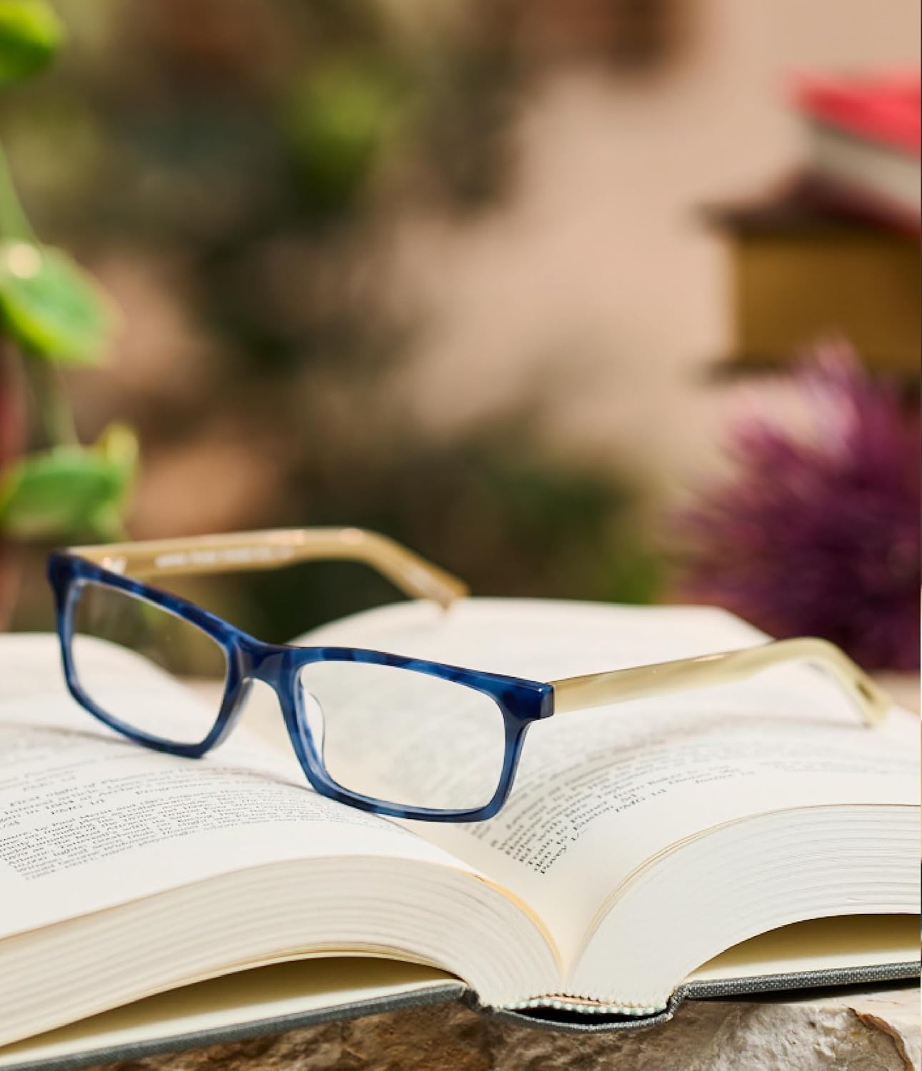 eyebobs - Number Cruncher | Premium Reading Glasses for Men and Women | Rectangle Frame for Wide Faces | Sizes 0.0x - 4.0x - Image 5