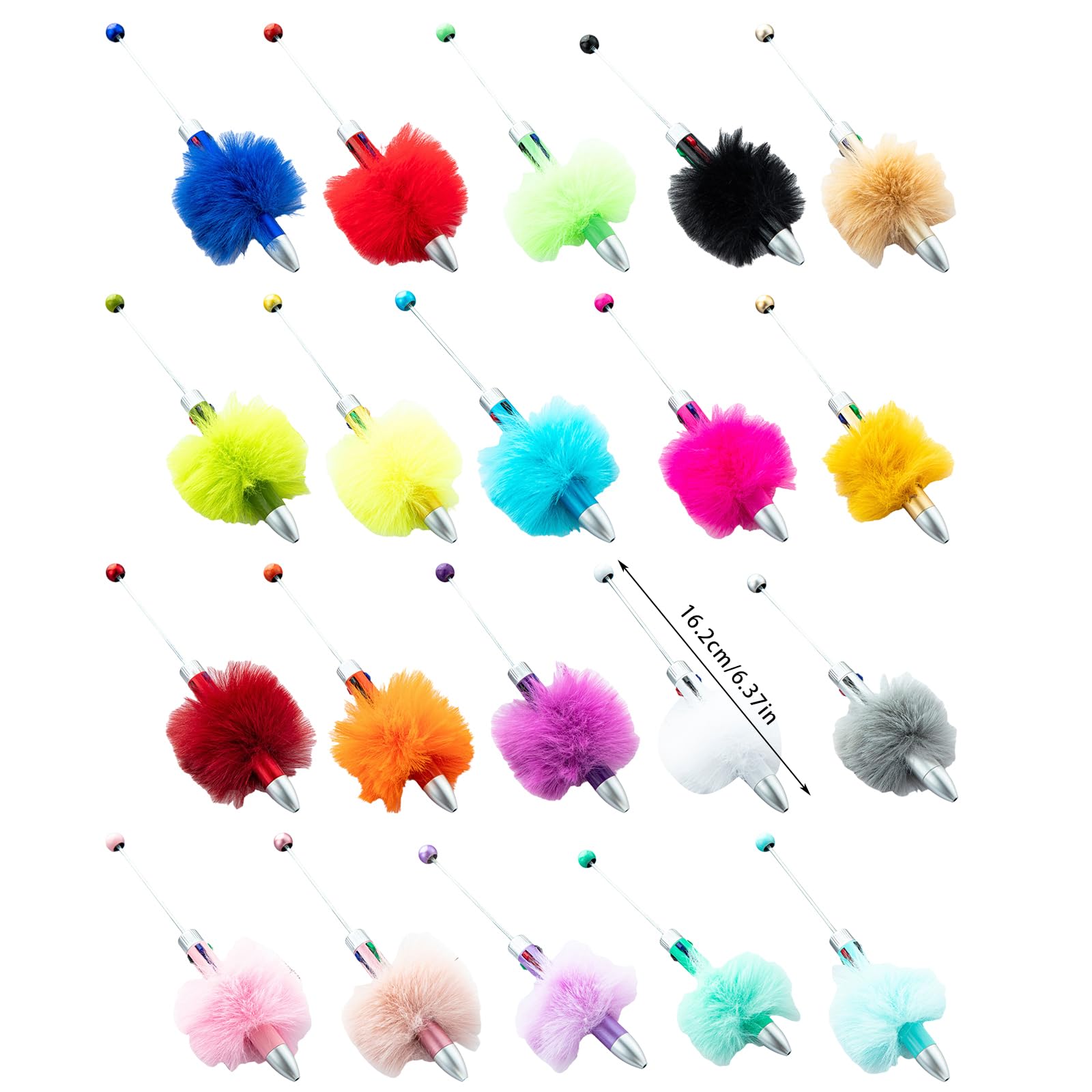 Beadable Ballpoint Pen Bead Rollerball Pen Inks Pen Beaded Pen Kid Student Office School Supplies — view 4