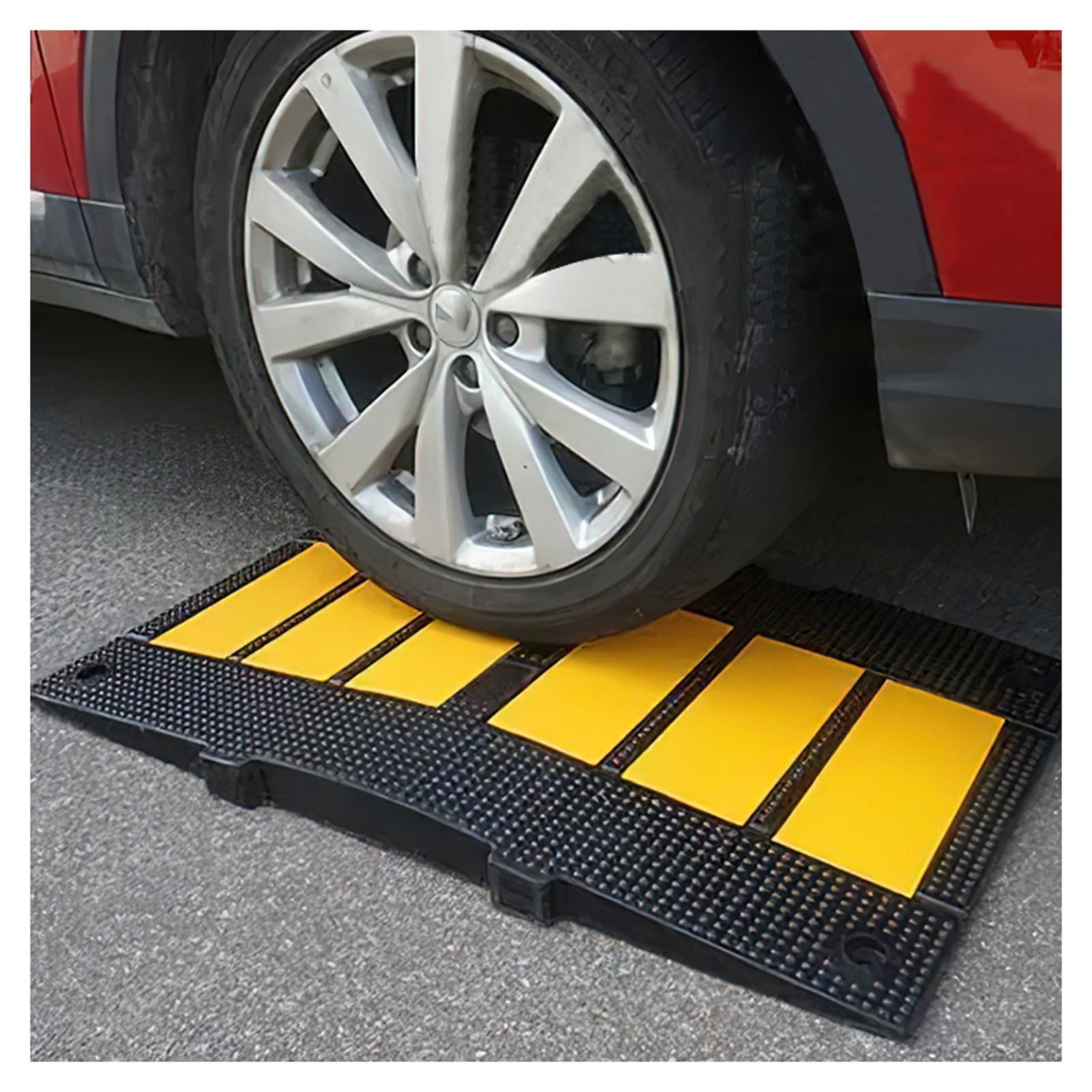 Rampa modular para calzada ideal para proteger la seguridad vial en escuelas y garajes